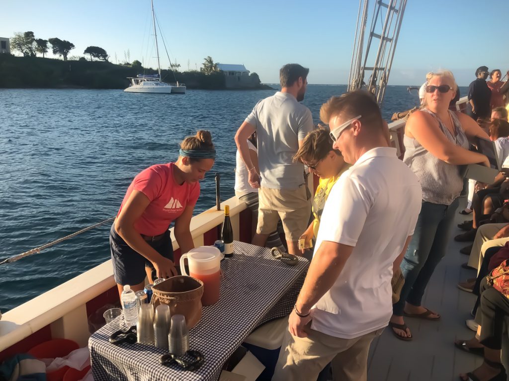 BAH Aboard Schooner Roseway Feb 19