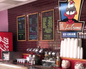 Cafe De La Creme Menu Board