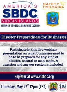 Disaster Preparadness for Businesses 5.27